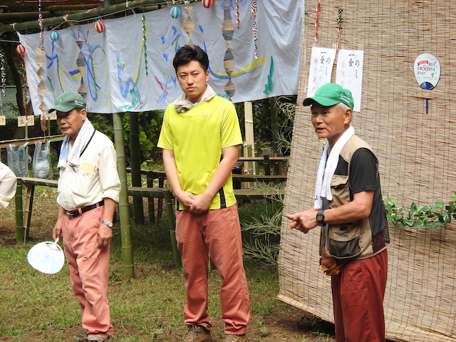 ソーメン流し2019