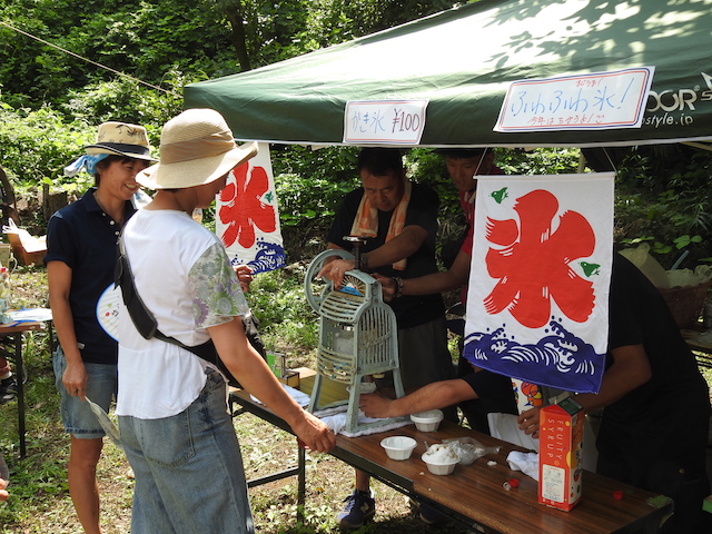 ソーメン流し2019