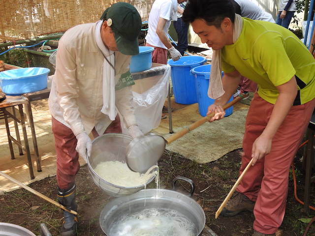 ソーメン流し2019