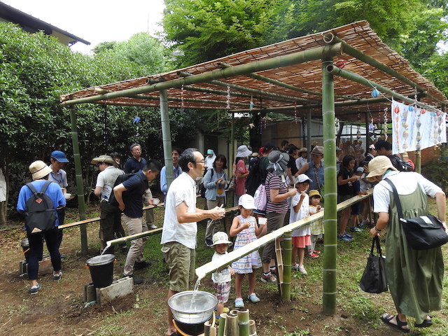 ソーメン流し2019