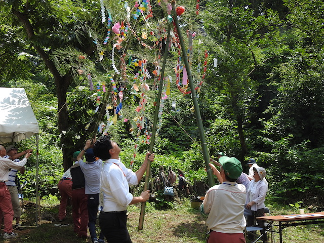 ソーメン流し2019
